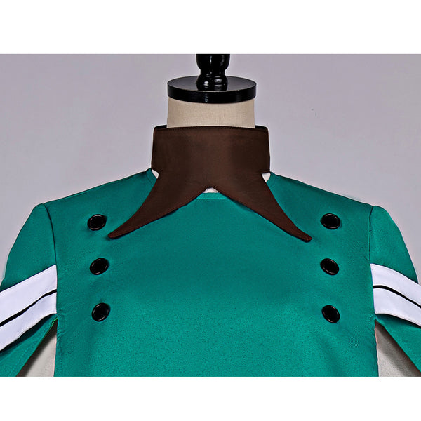 Witch Coco Costume Dress Robe Green Anime Witch Costume Uniform Halloween Women Girls Cosplay Outfit
