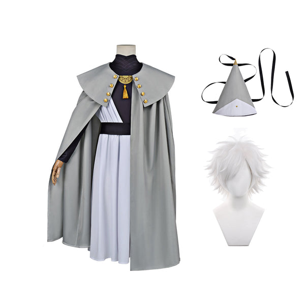 Witch Qifrey Costume Uniform With Hat and Cloak Anime Cosplay Witch Costume Halloween Costume
