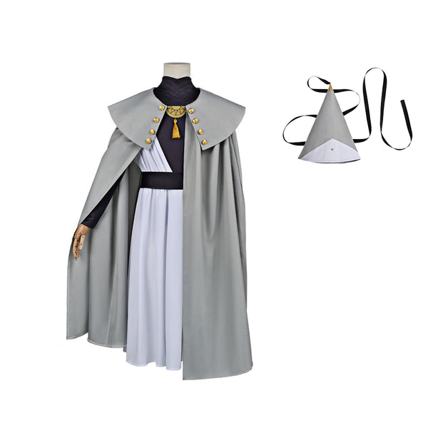 Witch Qifrey Costume Uniform With Hat and Cloak Anime Cosplay Witch Costume Halloween Costume
