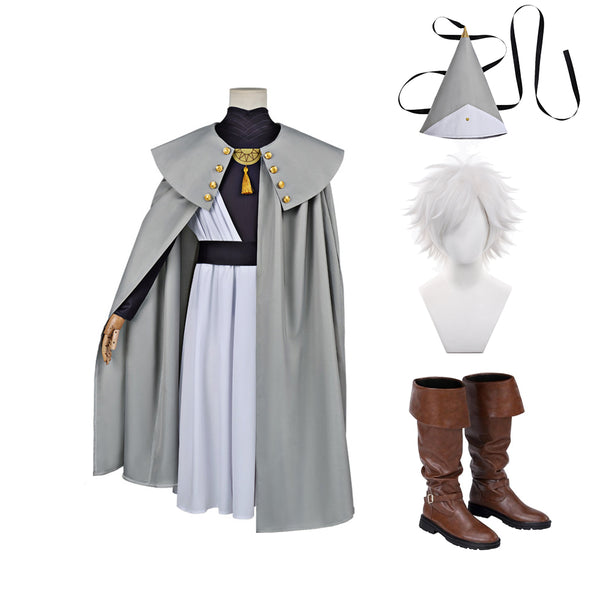 Witch Qifrey Costume With Wigs and Boots Halloween Whole Set Anime Cosplay  Costume Outfit