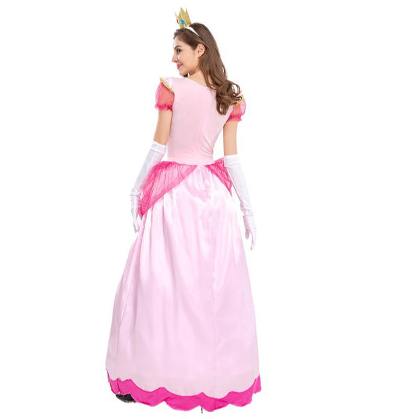 Women Halloween Pink Process Costume Halloween Party Dress Up Outfit