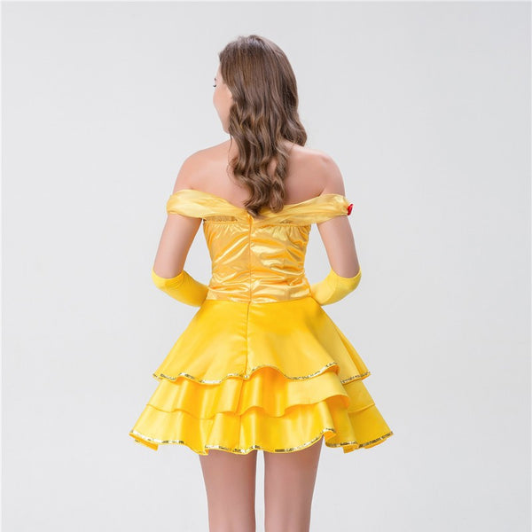 Women Sexy Princess Costumes Cosplay Outfits Halloween Fairytale Beauty Costume