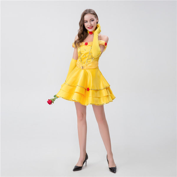 Women Sexy Princess Costumes Cosplay Outfits Halloween Fairytale Beauty Costume