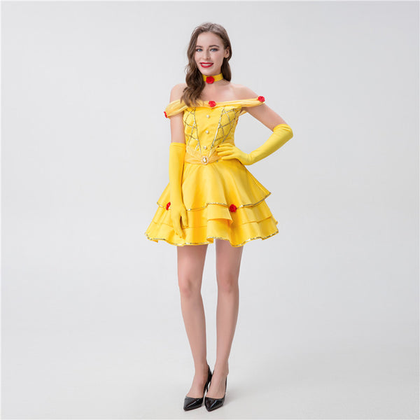 Women Sexy Princess Costumes Cosplay Outfits Halloween Fairytale Beauty Costume