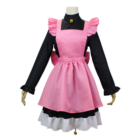 Anime Cardcaptor Sakura Kinomoto Sakura Cosplay Costume Pink Kitty Costume Outfit