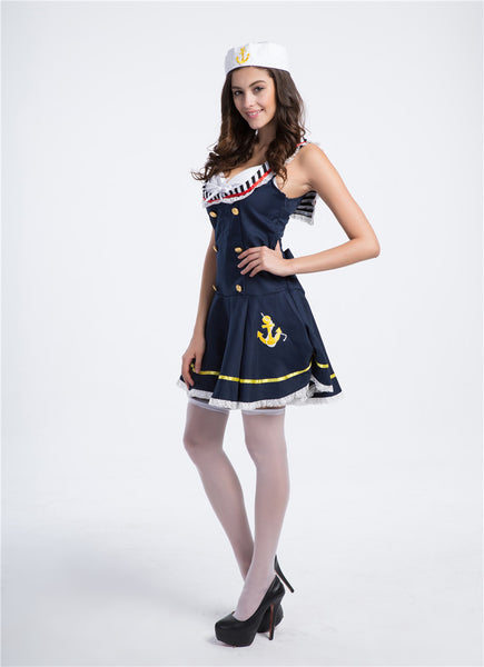 Dreamgirl All Aboard Navy Sailor Costume