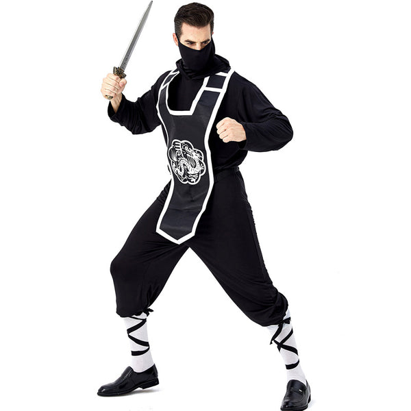 Adults Men Japanese Ninja Bushido Cosplay Costume