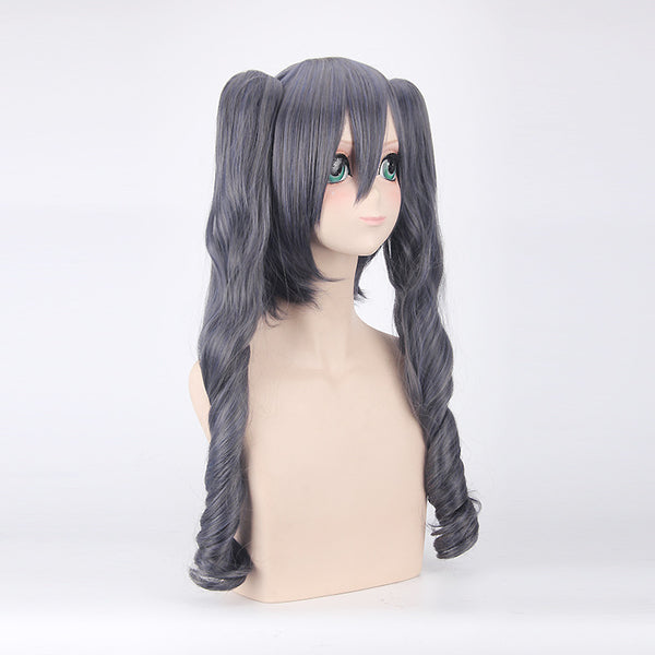 Anime Kuroshitsuji Black Butler Earl Ciel Phantomhive Female Cosplay Wigs Long Grey Wigs