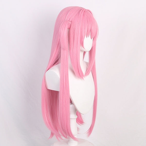 Anime Bocchi the Rock! Hitori Gotoh Cosplay Wigs Pink Long Wigs Halloween Costume Accessories