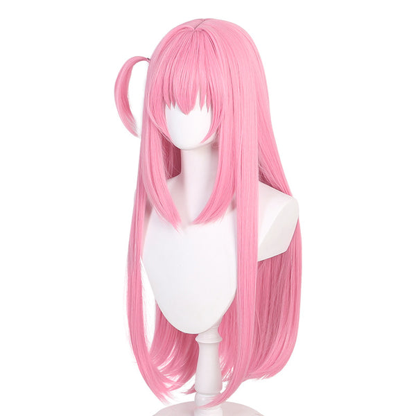 Anime Bocchi the Rock! Hitori Gotoh Cosplay Wigs Pink Long Wigs Halloween Costume Accessories