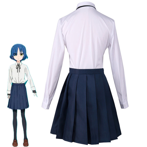 Anime Bocchi the Rock! Ryo Yamada Whole Set Costume and Wigs Shoes Halloween Cosplay Outfit