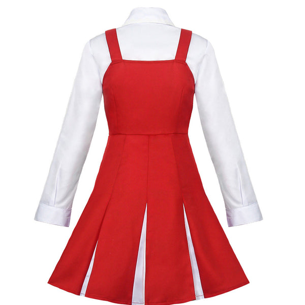 Anime Boku No Hero / My Hero Academia Eri Costume Dress Halloween Cosplay Red Dress Outfit