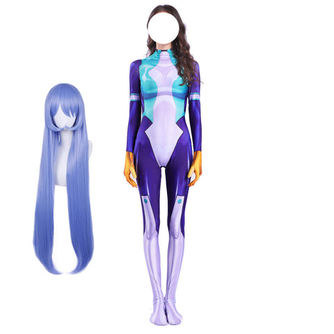 Nejire Chan Nejire Hado Hero Costume Zentai With Wig Set Full Set Halloween Costume