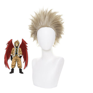 Anime Boku No Hero / My Hero Academia Wing Hero: Hawks Keigo Takami Cosplay Wigs