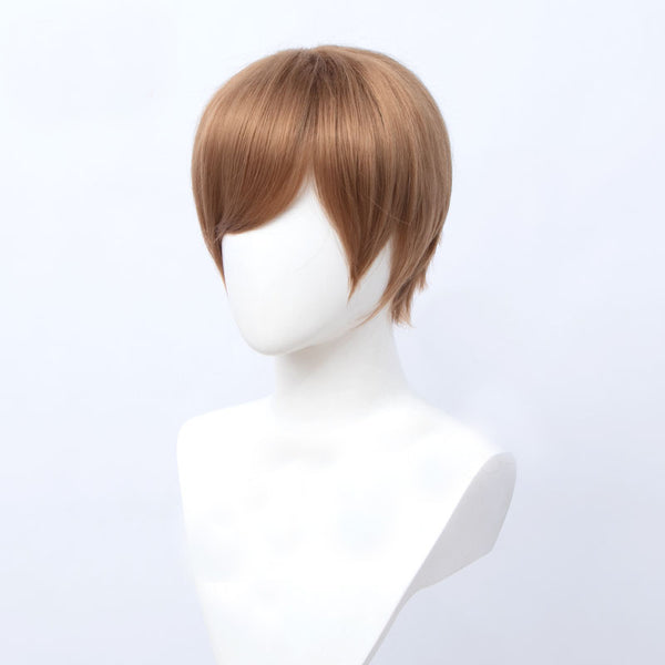 Anime Death Note Light Yagami Cosplay Wigs Brown Short Wigs