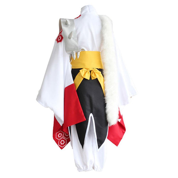 Anime Inuyasha Sesshomaru Cosplay Costume Full Set Halloween Carnival Costume Outfit