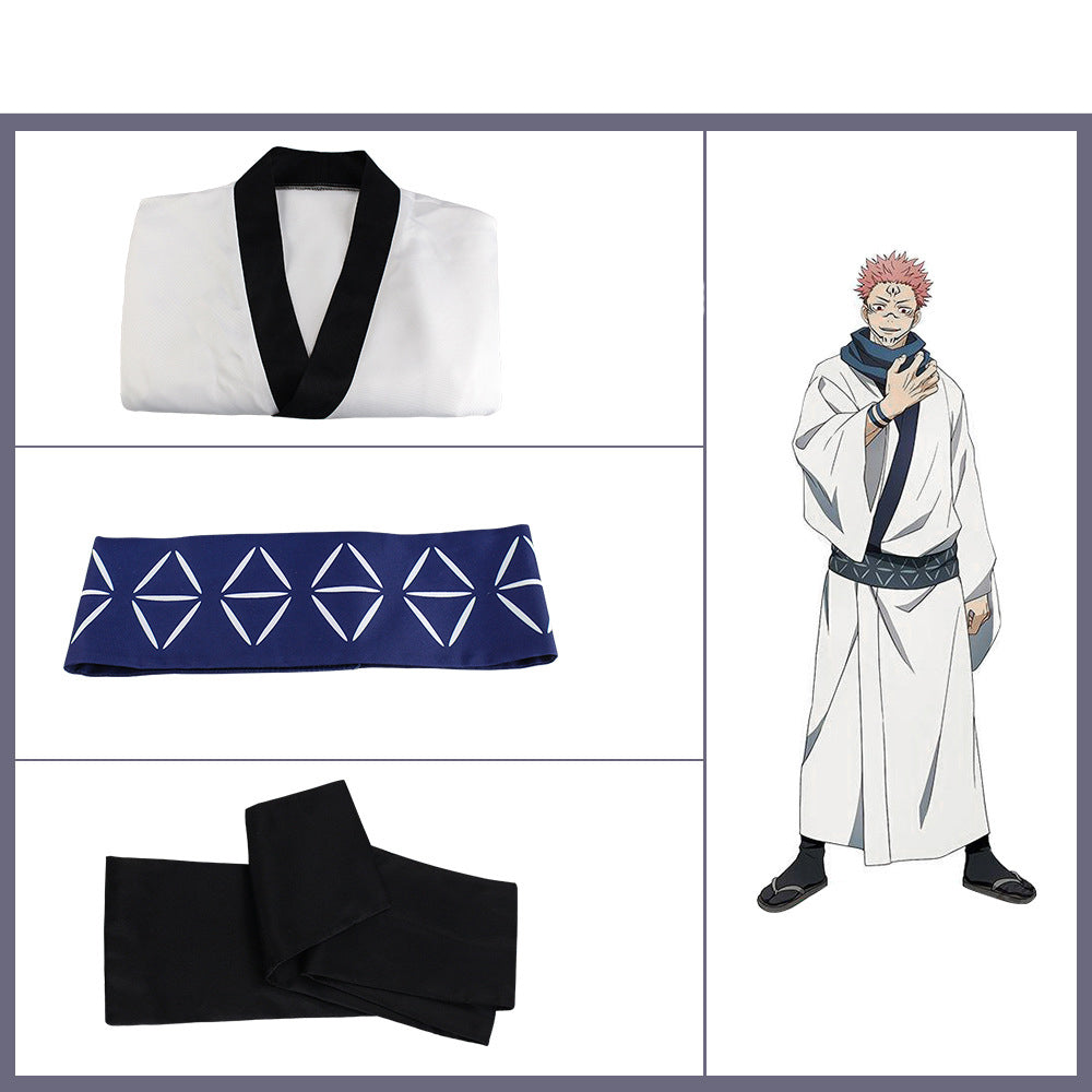 Rsukuna Robe Ryomen Sukuna Cosplay Costume Kimono Costume Suit – ProCosplayShop