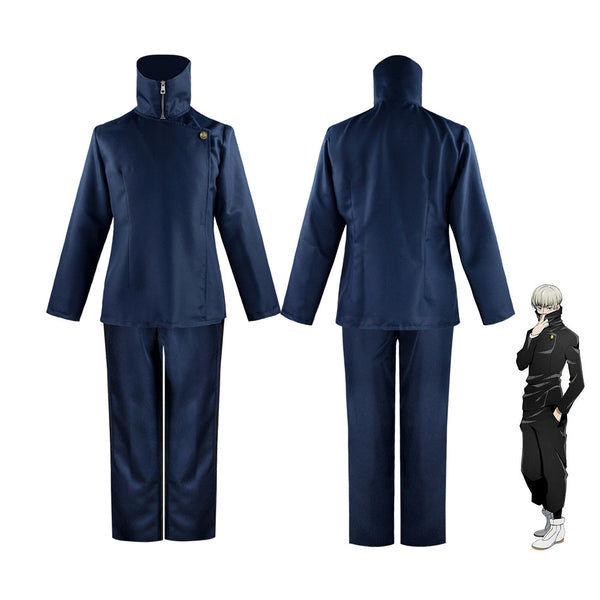 Anime Jujutsu Kaisen Toge Inumaki Cosplay Uniform Suit Halloween Costume