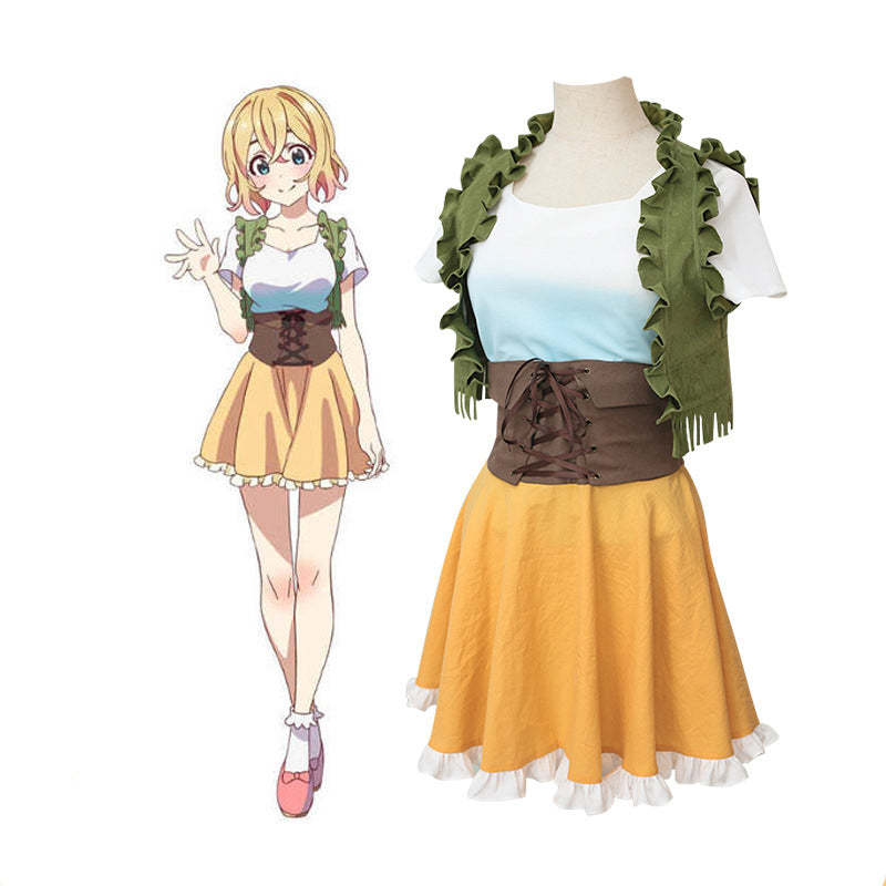 Anime Kanojo, Okarishimasu/ Rent-A-Girlfriend Mami Nanami Cosplay Costume