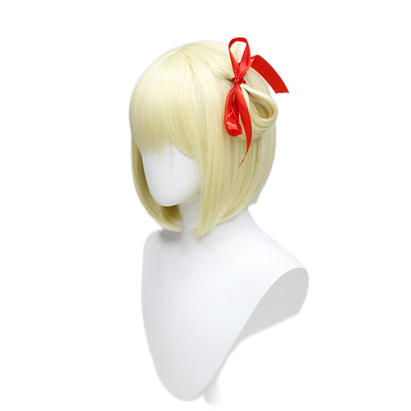 Anime Lycoris Recoil Chisato Nishikigi Cosplay Wigs Halloween Costume Accessories
