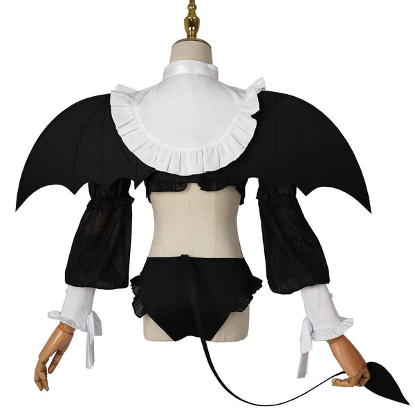 Anime My Dress-Up Darling Kitagawa Marin Rizu-kyun Little Devil Costume Whole Set With Wigs and Wings