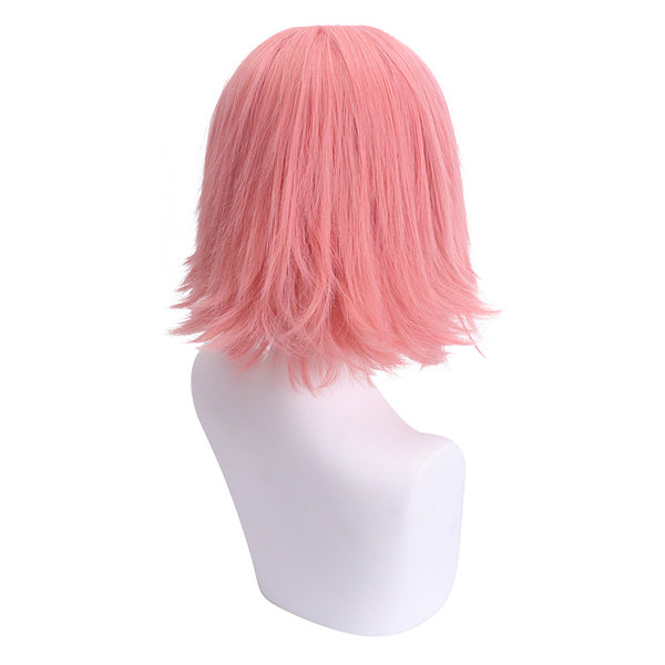 Anime Haruno Sakura Cosplay Wigs Short Pink Wigs