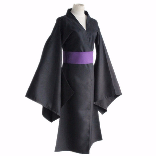 Anime Noragami Yato Black Kimono Cosplay Costume Halloween Cosplay Outfit
