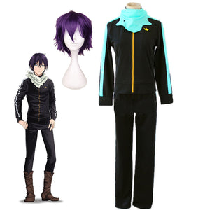 Anime Noragami Yato Whole Set Cosplay Costume With Wigs Set Halloween Cosplay Outfit