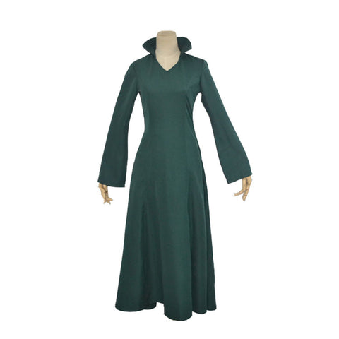 Fubuki Blizzard of Hell Green Dress Cosplay Costume Carnival Cosplay Costume