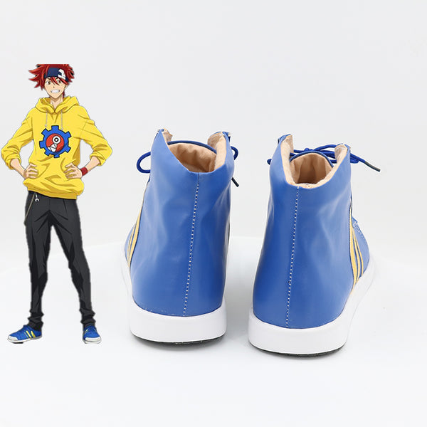Anime SK8 the Infinity Kyan Reki Cosplay Shoes Blue Sports Shoes