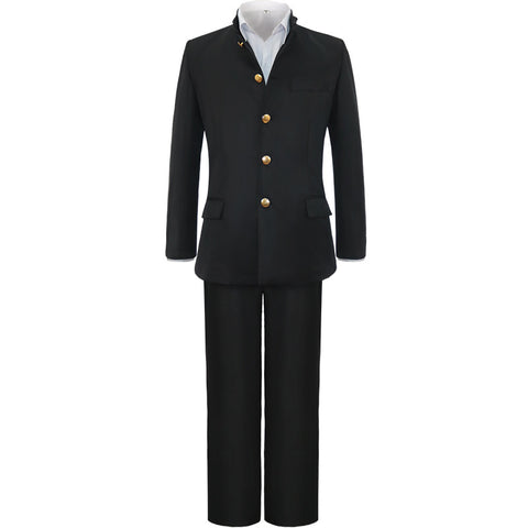 Anime SK8 the Infinity Langa Hasegawa Cosplay Costume Black Suit Halloween Costume