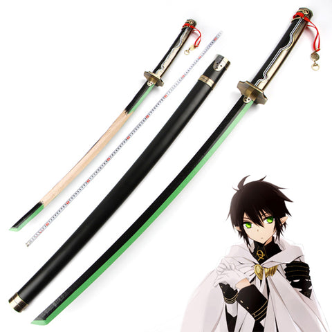 Anime Seraph Of The End Owari no Seraph Yuichiro Hyakuya Cosplay Weapon Sword Asuramaru Cosplay Sword Props