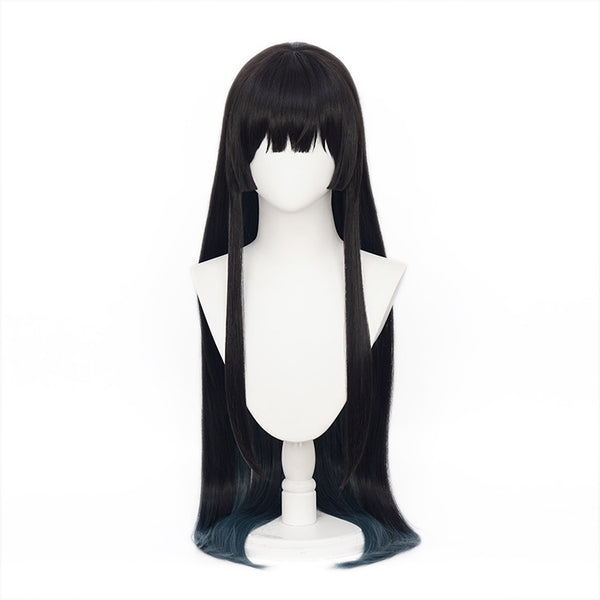 Anime Spy Classroom Costume Dream Speaker Yumegatari Thea Cosplay Wigs Black Long Wigs