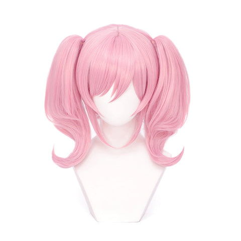 Anime Spy Classroom Costume Forgetter Boga Annette Cosplay Wigs Double Ponytail Pink Wigs