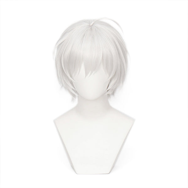 Anime Spy Classroom Costume Pandemonium Sybilla Cosplay Wigs Short Silver Wigs