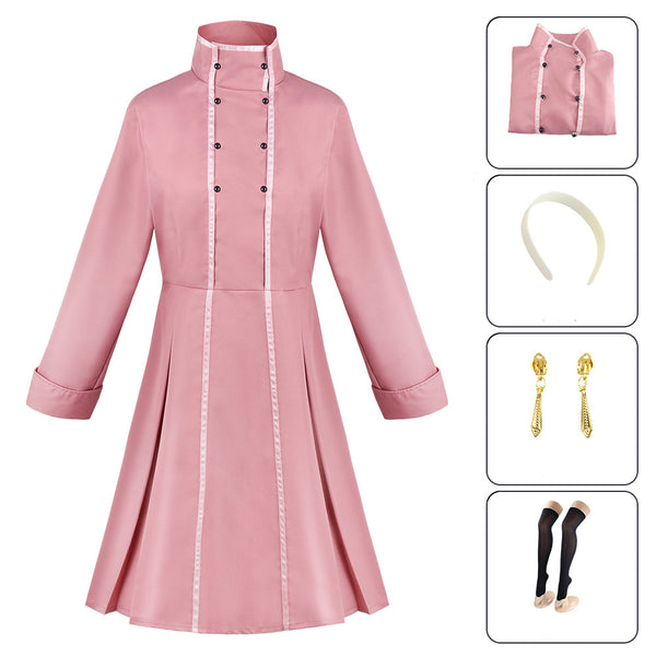 Anime Spy x Family Thorn Princess Yor Forger Briar Pink Dress Version Costume Halloween Costume Dress Outfit