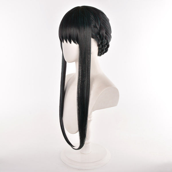 Anime Spy x Family Cosplay Yor Forger Briar Cosplay Wigs Black Long Wigs