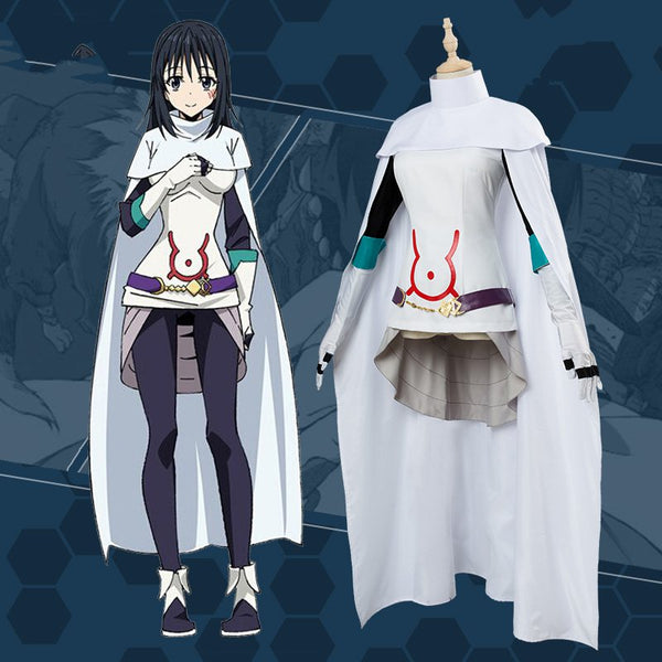 Anime That Time I Got Reincarnated As A Slime Shizu Cosplay Costume With Wigs Set