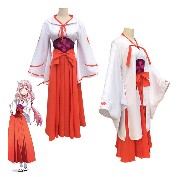Anime That Time I Got Reincarnated As A Slime Shuna Cosplay Costume Kimono Dress Halloween Costume