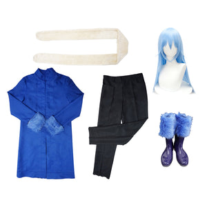That Time I Got Reincarnated as A Slime Rimuru Tempest Cosplay Costume Full Set With Boots and Wigs
