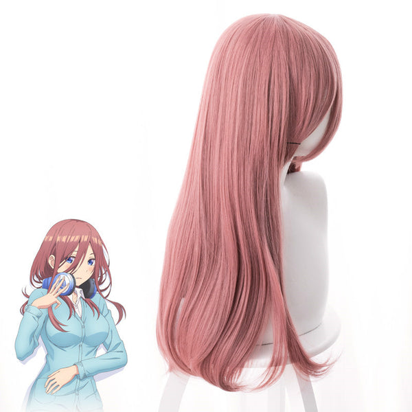 Anime The Quintessential Quintuplets Miku Nakano Cospaly Wigs