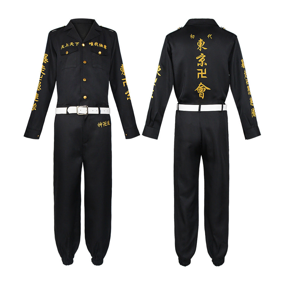 Tokyo Manji Gang Toman Uniform Costume Black Tokko Fuku Halloween Cosp tokyo-manji-gang-toman-uniform-costume-black-tokko-fuku-halloween-cosp