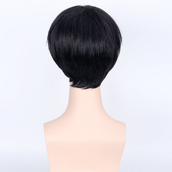 Anime Your Lie in April Cosplay Kousei Arima Cosplay Black Wigs
