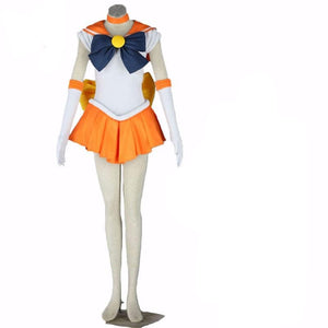 Anime Sailor Moon Sailor Venus Aino Minako Cosplay Halloween 