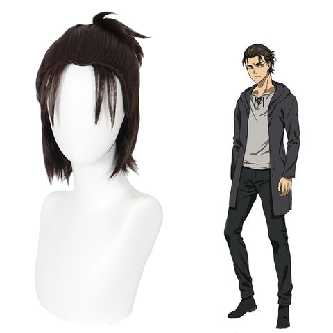 Attack on Titan AOT Final Season 4 Eren Jaeger Cosplay Wigs