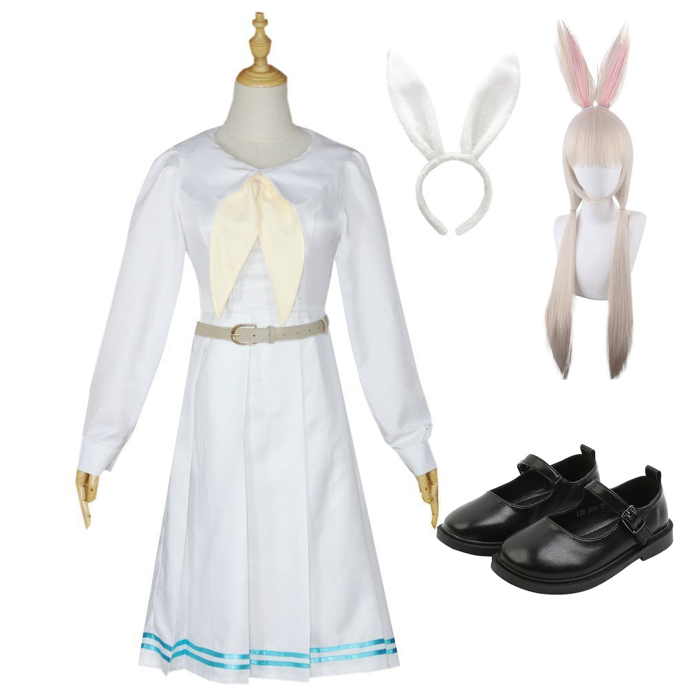 Beastars Haru Costume Miss Rabbit Costume With Wigs and Shoes Whole Se ...