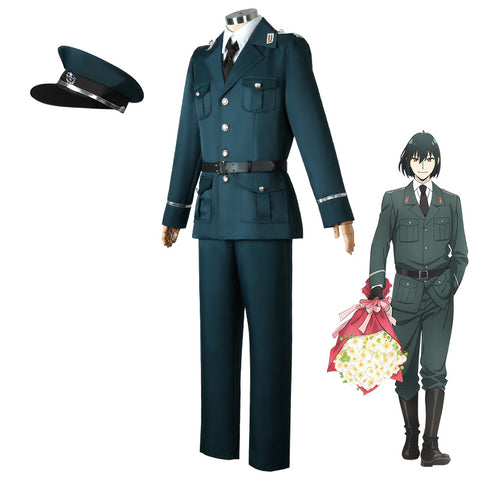 Anime Spy X Family Yuri Briar Uniform Cosplay Costume With Hat Halloween Costume Suit