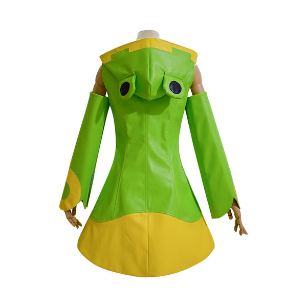 Cardcaptor Sakura Clear Card Kinomoto Sakura Cosplay Costume Froggy Raincoat  Cosplay Outfit