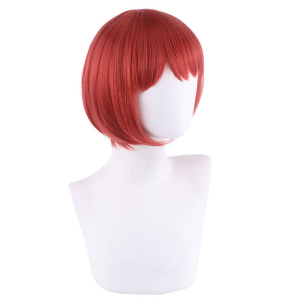 Danganronpa 2: Goodbye Despair Mahiru Koizumi Cosplay Wigs Short Red Wigs