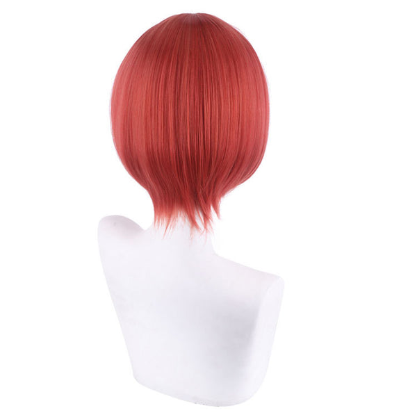 Danganronpa 2: Goodbye Despair Mahiru Koizumi Cosplay Wigs Short Red Wigs